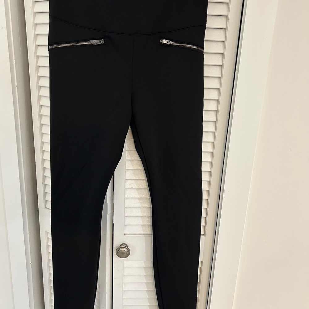 WHBM Runway Leggings with Silver Zippers - Picture 3 of 11